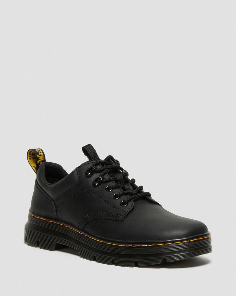 Dr Martens Reeder Wyoming Lær Fritidssko Herre Svarte | Norge 327BEX